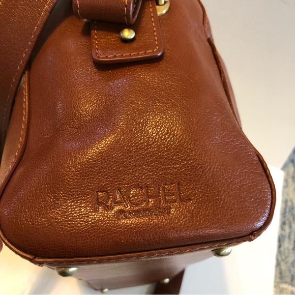 Rachel Rachel Roy Leather Satchel/Crossbody Bag, Rich Cognac. Perfect Condition. - Picture 10 of 15